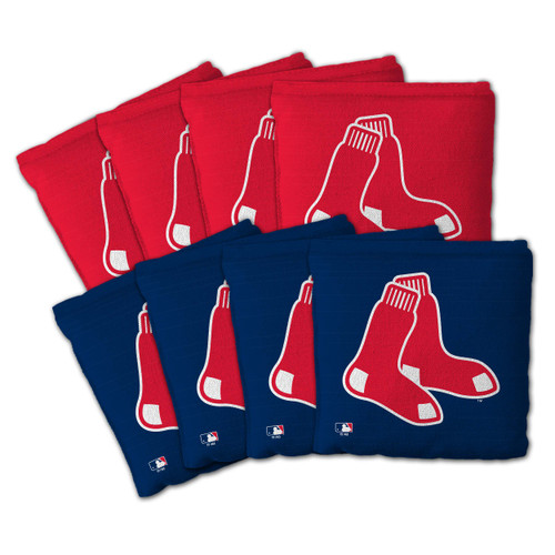 Boston Red Sox Dual-Sided All-Weather Cornhole Bags – Set of 8