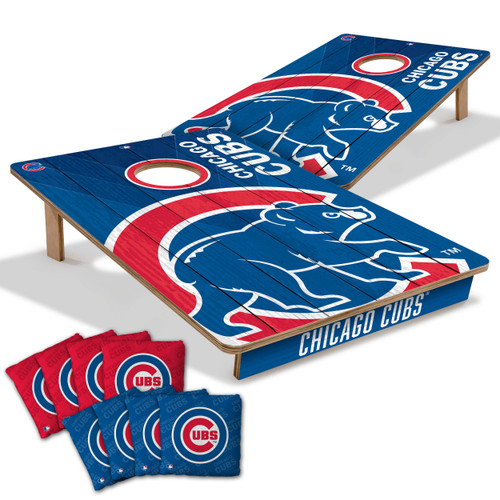 Chicago Cubs Tailgate Cornhole Set with Team Bags