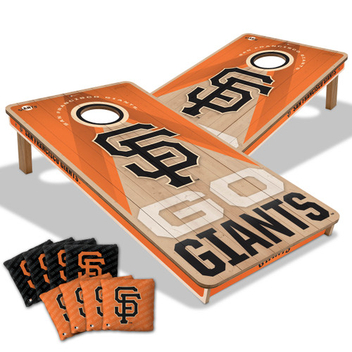 San Francisco Giants Slogan Series Cornhole Set with Team Bags