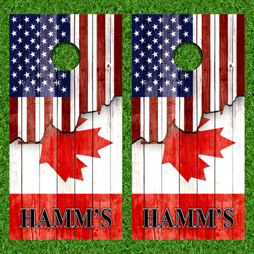 Joel Brady's Custom Cornhole Wraps - Set of 2 (Design #4)