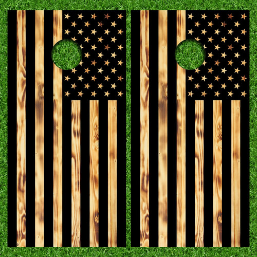 Ashley Heffner's Custom Cornhole Wraps - Set of 2 (Design #4)