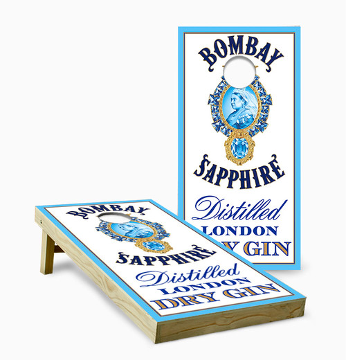 Bombay Sapphire Gin Cornhole Set with Bags