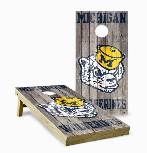 Michigan Wolverines Version 21 Cornhole Set with Bags