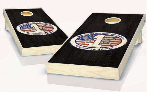 Lowell Glodowski's Custom Cornhole Set with Bags