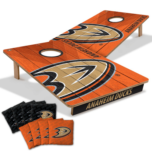 Anaheim Ducks Tailgate Cornhole Set with Team Bags