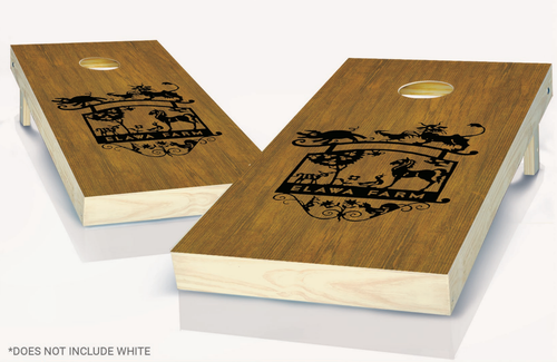 Grace Hart's Custom Cornhole Set with Bags