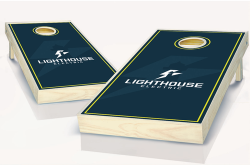 Allison Brekosky's Custom Cornhole Set with Bags (Design #4)