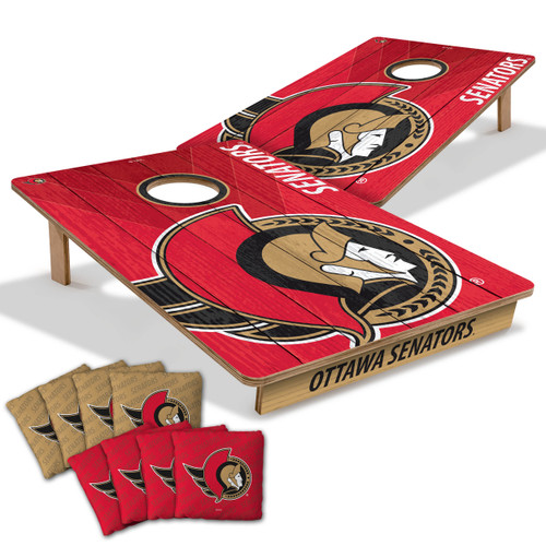 Ottawa Senators Tailgate Cornhole Set with Team Bags