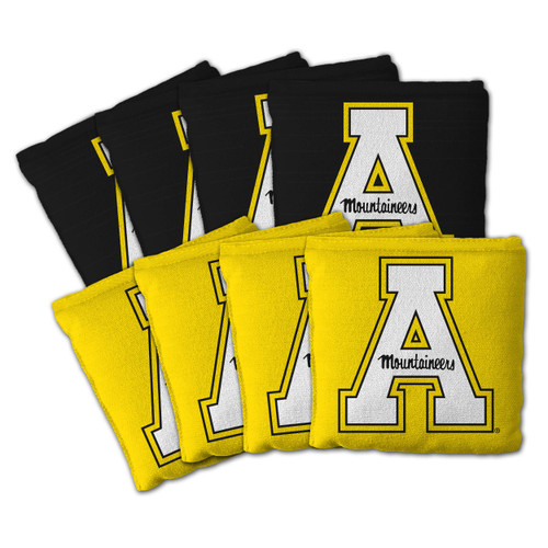 Appalachian State Mountaineers Tide Dual-Sided All-Weather Cornhole Bags – Set of 8