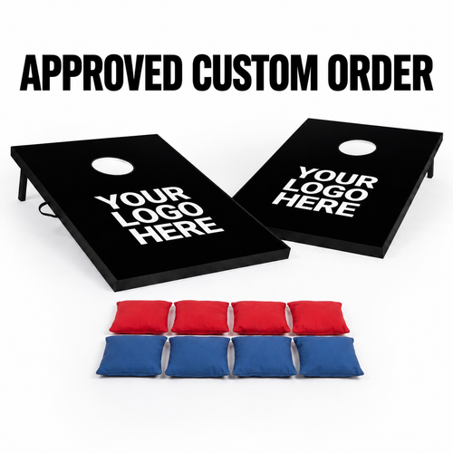 Approved Custom Order – Private Checkout – Custom Tailgate Cornhole Set with Bags