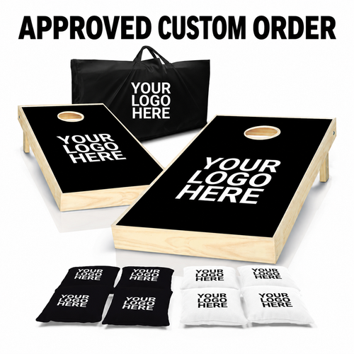 Approved Custom Order – Private Checkout – Fully Loaded Custom Cornhole Set