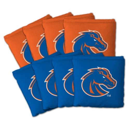 Boise State Broncos Dual-Sided All-Weather Cornhole Bags – Set of 8