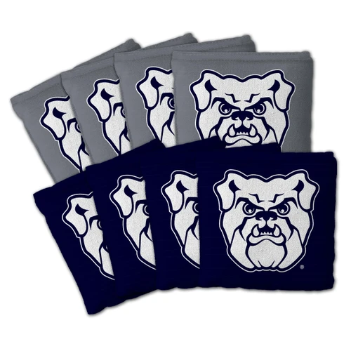 Butler Bulldogs Dual-Sided All-Weather Cornhole Bags – Set of 8