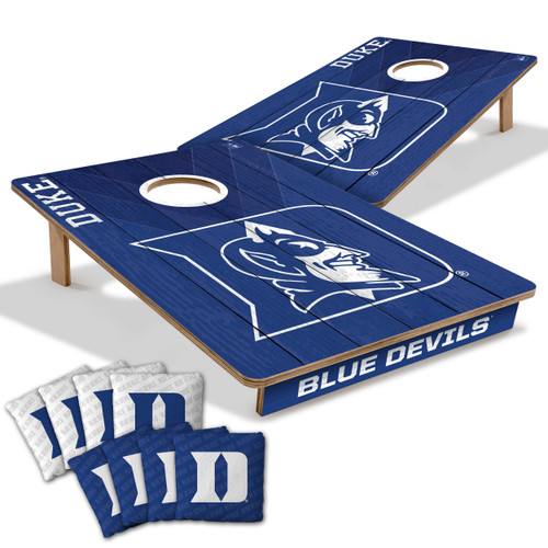 Duke Blue Devils Tailgate Cornhole Set with Team Bags