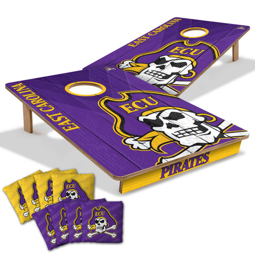 East Carolina Pirates Tailgate Cornhole Set with Team Bags