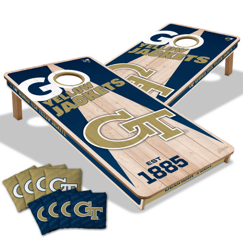 Georgia Tech Yellow Jackets Cornhole Set with Team Bags
