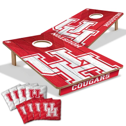 Houston Cougars Tailgate Cornhole Set with Team Bags