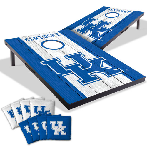 Kentucky Wildcats MDF Tailgate Cornhole Set with Team Bags