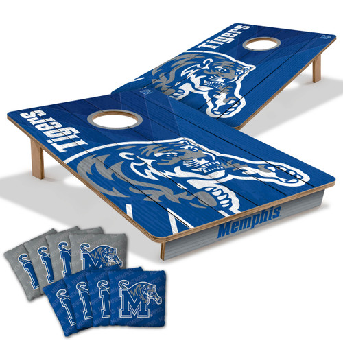 Memphis Tigers Tailgate Cornhole Set with Team Bags