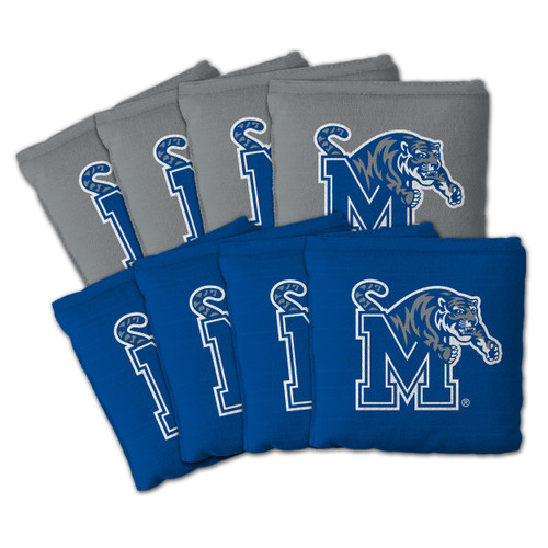 Memphis Tigers Dual-Sided All-Weather Cornhole Bags – Set of 8