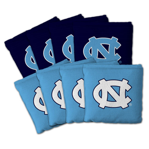 North Carolina Tar Heels Dual-Sided All-Weather Cornhole Bags – Set of 8