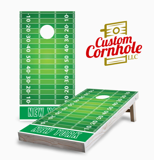 New York Jets Themed Cornhole Set with Bags