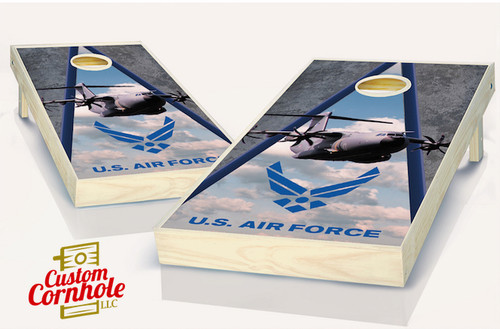 US Air Force A400M Cornhole Set with Bags