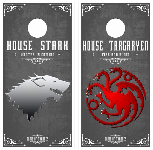 Game of Thrones Cornhole Wraps - Custom Cornhole, LLC