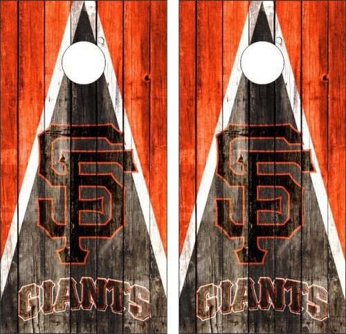 San Francisco Giants Cornhole Wraps - Set of 2