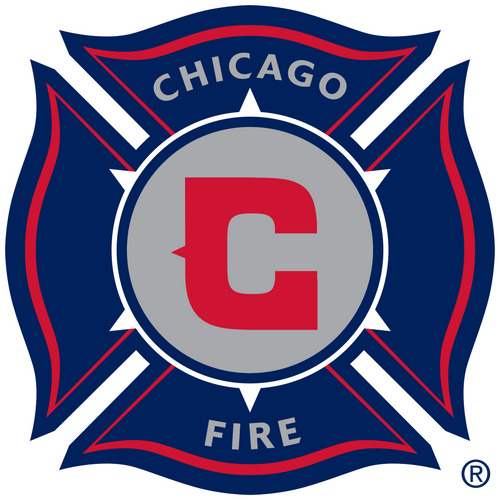 Chicago Fire Cornhole Decal