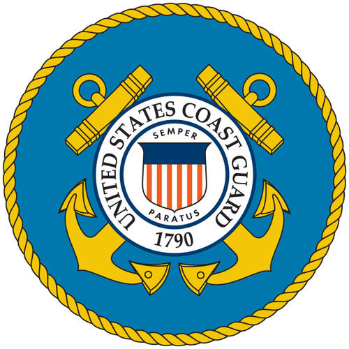 US Coast Guard Cornhole Decal
