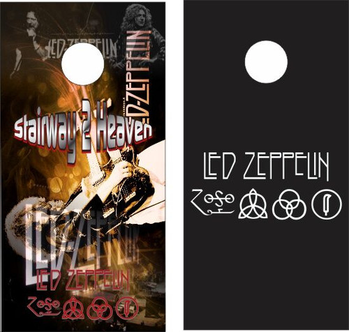 Led Zeppelin Cornhole Wraps - Set of 2