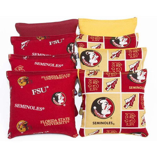 Florida State Seminoles (Version 2) Cornhole Bags - Set of 8