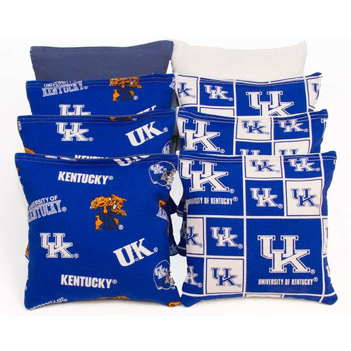 Kentucky Wildcats (Version 2) Cornhole Bags - Set of 8