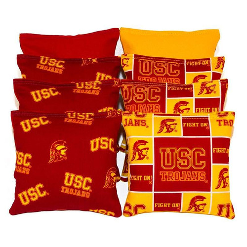 USC Trojans (Version 2) Cornhole Bags - Set of 8