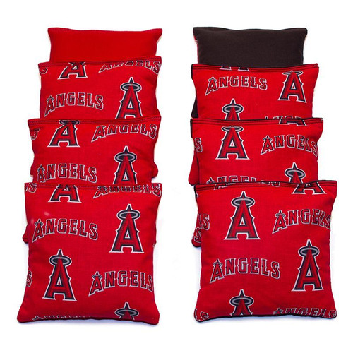 Los Angeles Angels Cornhole Bags - Set of 8