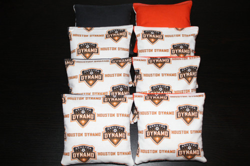 Houston Dynamo Cornhole Bags - Set of 8