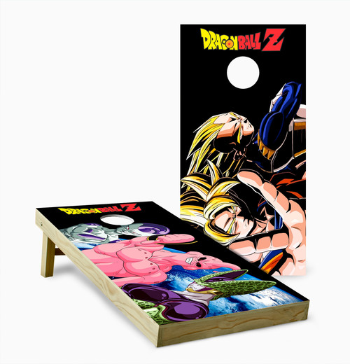 Dragon Ball Z Cornhole Set with Bags