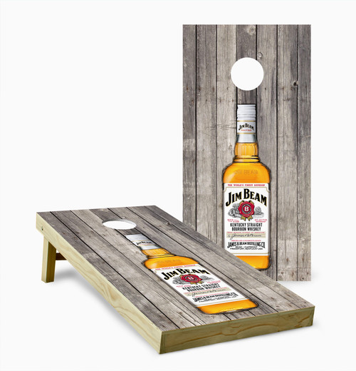 Jim Beam Version 3 Cornhole Set with Bags - Custom Cornhole, LLC