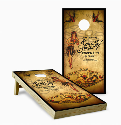 Sailor Jerry Cornhole Set with Bags