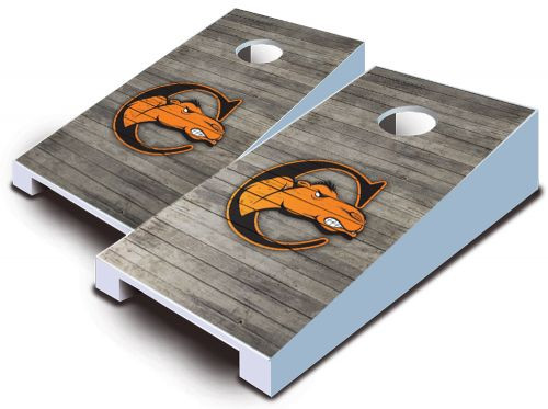 Campbell Fighting Camels Distressed Tabletop Set with Bags