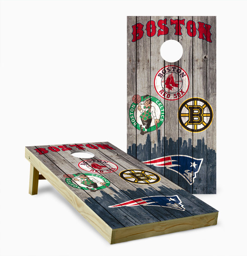 Boston Sports Cornhole Set with Bags