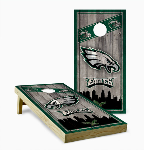 Philadelphia Eagles Version 10 Cornhole Set with Bags - Custom Cornhole, LLC