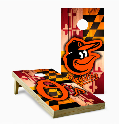 Baltimore Orioles Version 7 Cornhole Set with Bags