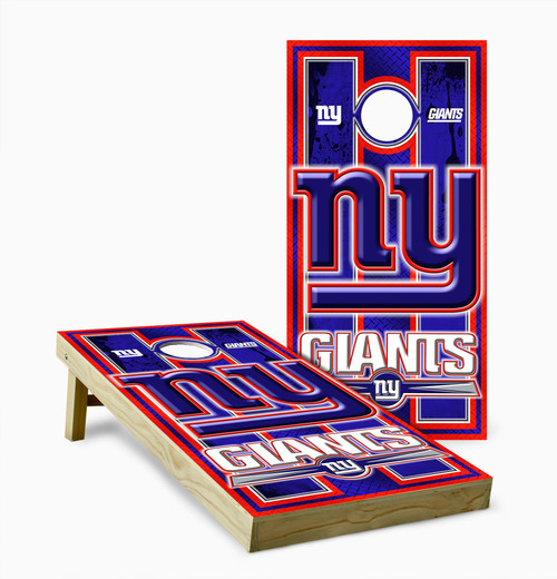 New York NY Giants and USA Flag Cornhole Wraps / Skins