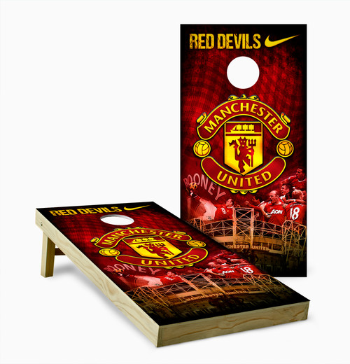 Manchester United F.C. Version 2 Cornhole Set with Bags