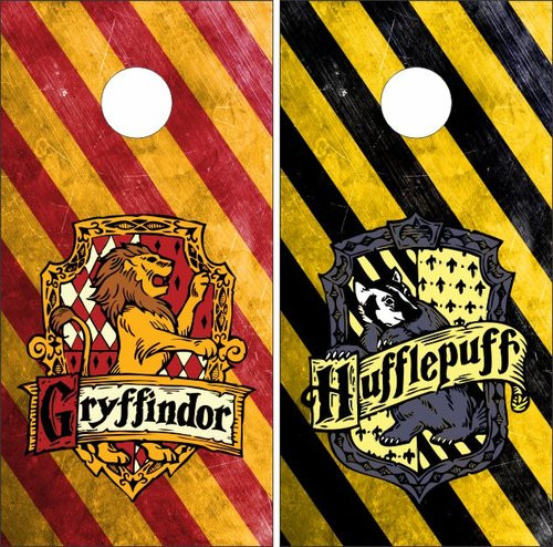 Harry Potter Version 12 Cornhole Wraps - Set of 2