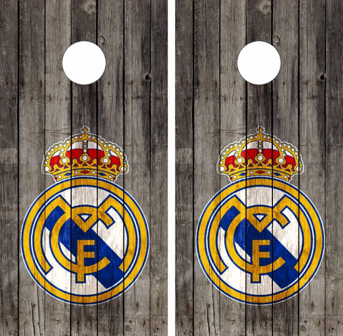 Real Madrid C.F. Version 2 Cornhole Set with Bags - Custom