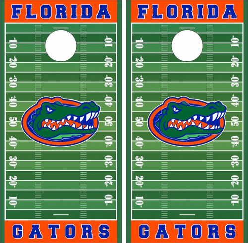 Florida Gators Version 7 Cornhole Wraps - Set of 2