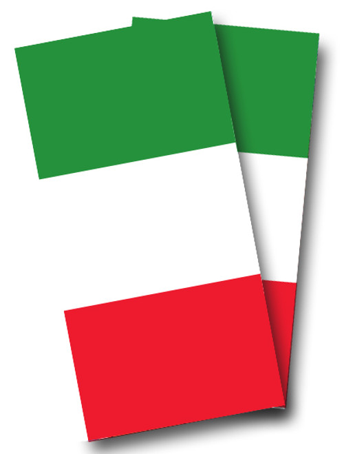 Italian Flag Cornhole Wraps - Set of 2